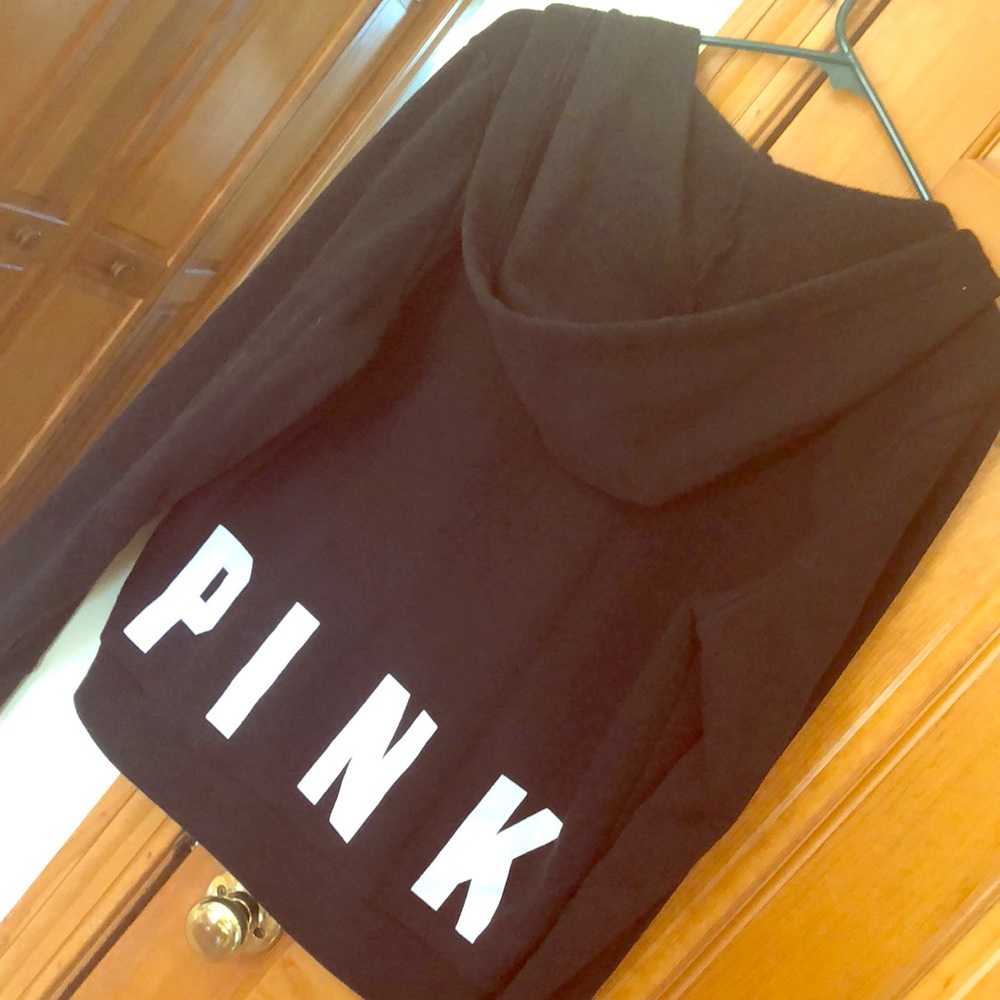 PINK zip up hoodie